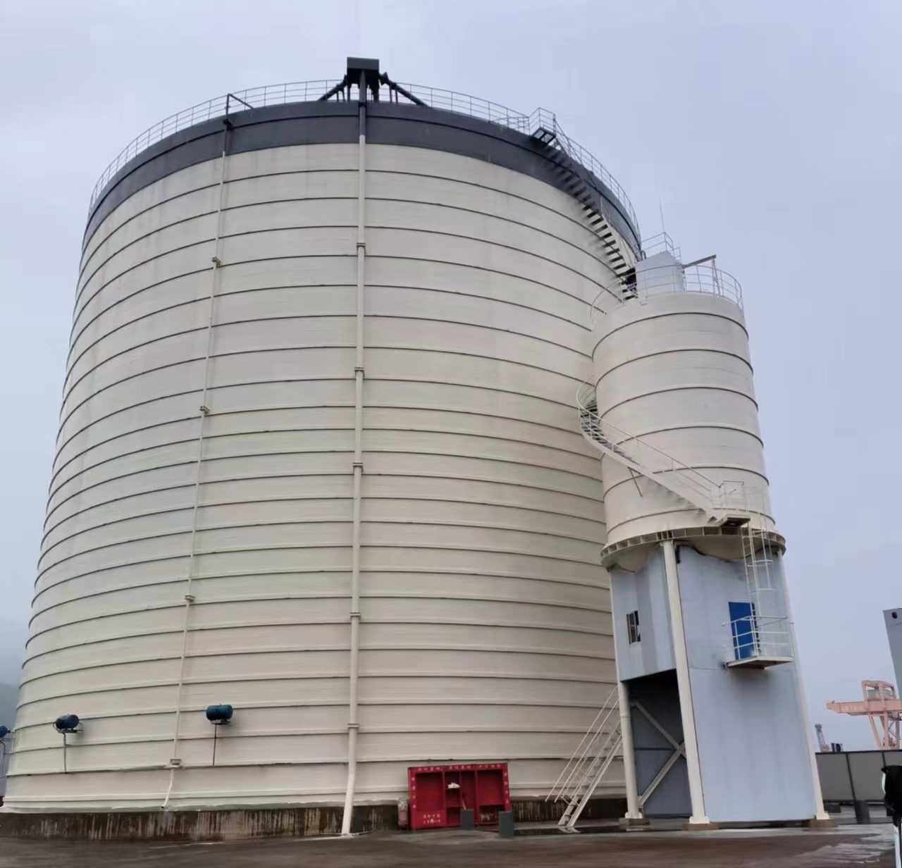 大埔10万吨水泥钢板库