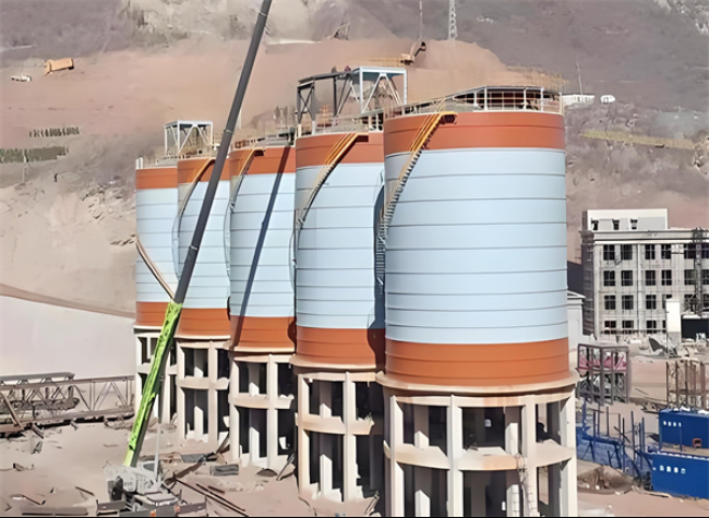 大埔高架钢板仓