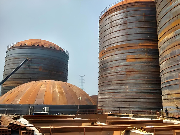 大埔焦粉钢板仓